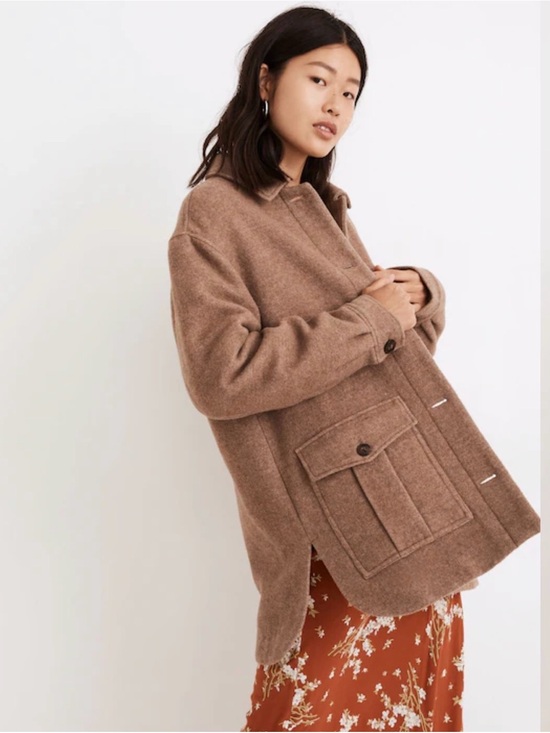 Madewell Jackets & Blazers - Madewell Relaxed Belrose Coat in Camel